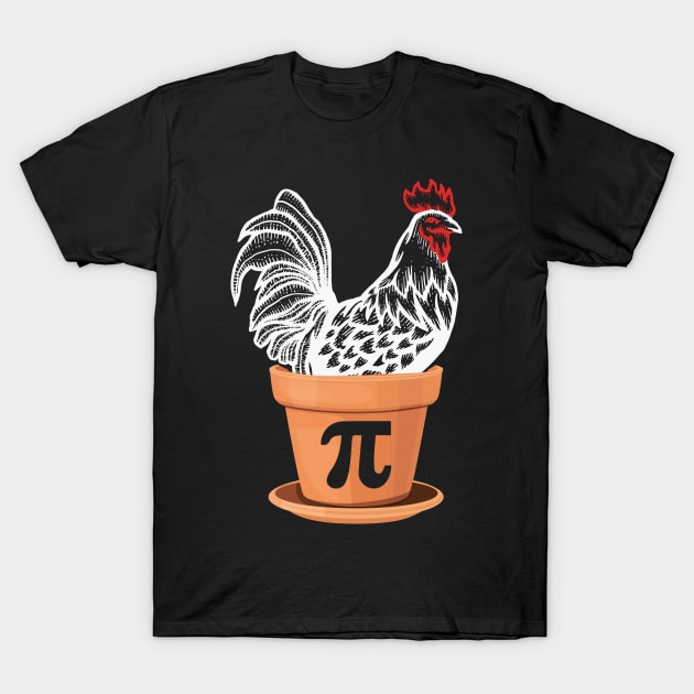 Chicken Pot PI, Maths Gift T-Shirt by TabbyDesigns